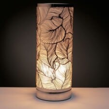 Lampa elektryczna do wosków zapachowych Metaliczne liście