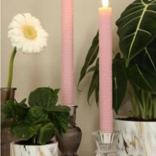 Świece LED 2 szt. Honeycomb - PINK